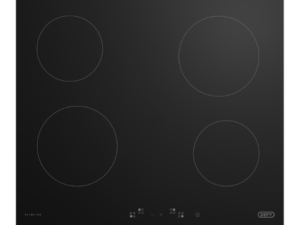 DHD406A | Defy 65cm Slimline Hob – Black Glass