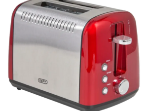 Defy | Metallic Red 2 Slice Toaster (DTA828R)