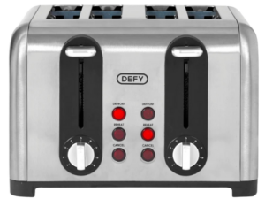 Defy | Stainless Steel 4 Slice Toaster (DTA4203S)